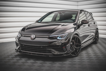 Front Splitter V.4 Volkswagen Golf R Hatchback / Variant  Mk8