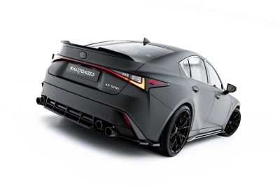 Rear Side Splitters Lexus IS 500 Mk3 Facelift 2 (XE30)