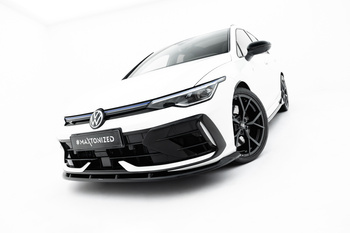 Front Splitter V.2 Volkswagen Golf R Variant Mk8 Facelift