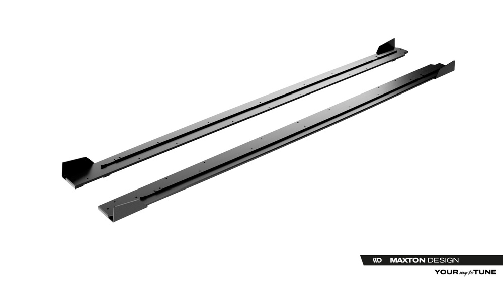 Street Pro Side Skirts Diffusers + Flaps Cupra Born Mk1