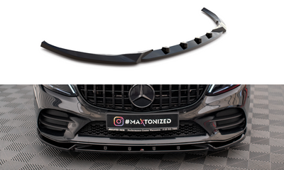 Front Splitter V.2 Mercedes-Benz C AMG Line Sedan / Coupe / Estate W205 / C205 / S205 Facelift