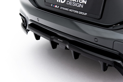 Rear Splitter (with vertical bars) V.2 BMW X6 M-Pack G06 Facelift