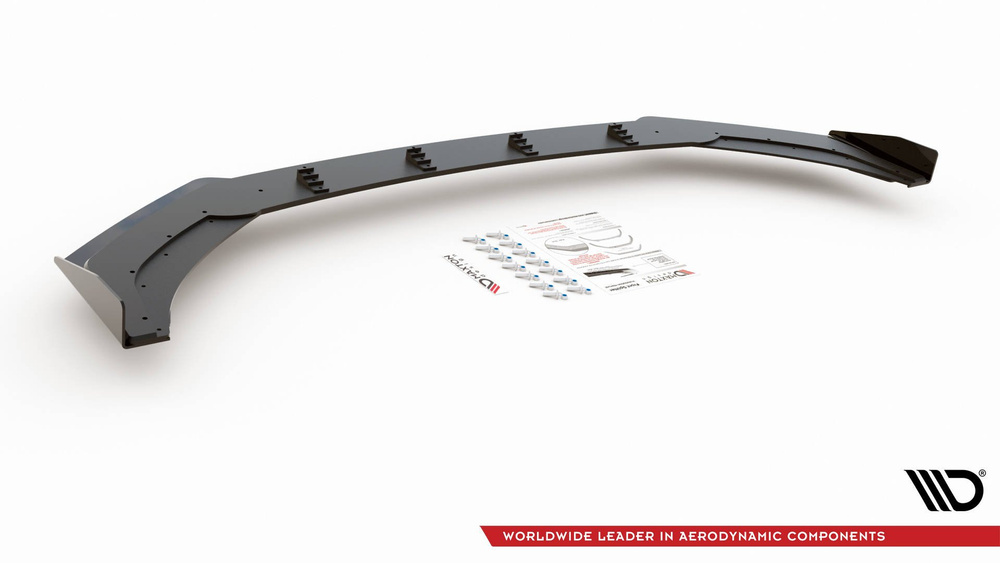 Street Pro Front Splitter + Flaps Volkswagen Polo GTI Mk6