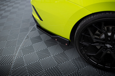 Rear Side Splitters V.2 + Flaps Skoda Octavia RS Combi / Liftback Mk4 / Mk4 Facelift