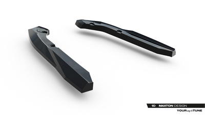 Rear Side Splitters Subaru WRX STI Mk2