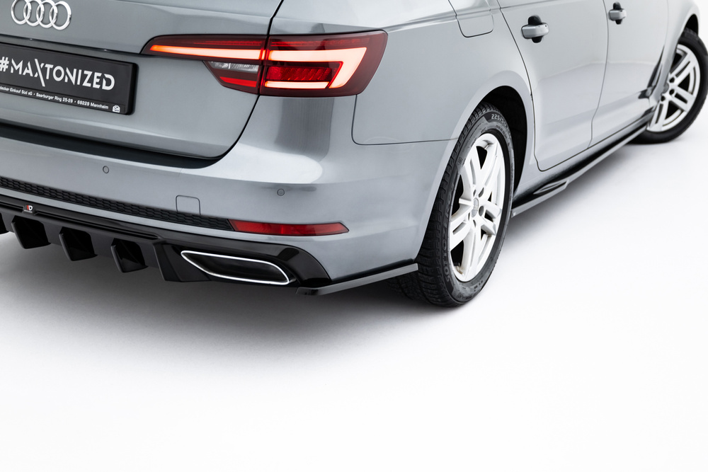 Rear Side Splitters Audi A4 / A4 S-Line / S4 Sedan / Avant B9