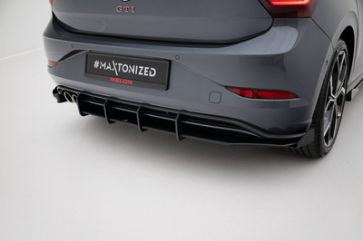 Street Pro Rear Diffuser + Flaps Volkswagen Polo GTI Mk6 Facelift