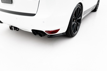 Rear Side Splitters Porsche Cayenne Turbo / Standard Mk2