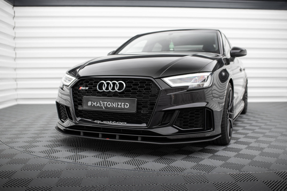 Street Pro Front Splitter Audi RS3 Sedan 8V Facelift