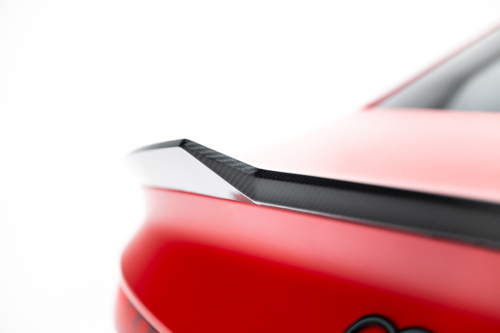 Prepreg Carbon Fiber Tailgate Spoiler V.1 Audi RS3 / S3 / A3 S-Line / A3 Sedan 8Y Facelift