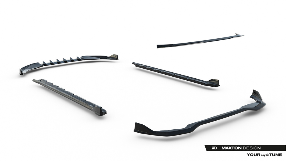 Set of Splitters Volkswagen Golf Mk8 Facelift