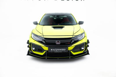 Street Pro Front Splitter Honda Civic Type R Mk10