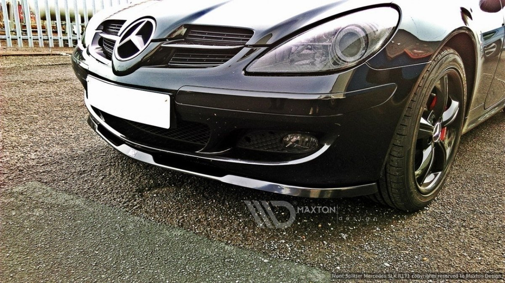 FRONT SPLITTER MERCEDES SLK R171 STANDARD BUMPER