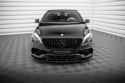 Street Pro Front Splitter Mercedes-Benz A AMG-Line W176 Facelift