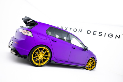 Side Skirts Diffusers V.4 Volkswagen Golf R Hatchback Mk8 / Mk8 Facelift