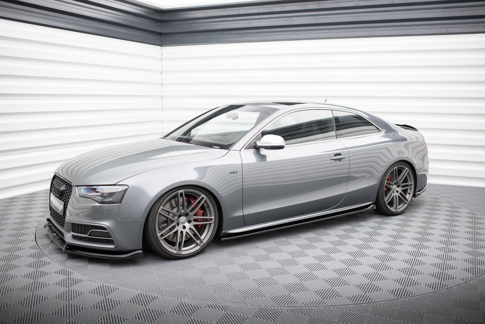 Side Skirts Diffusers V.2 Audi S5 / A5 S-Line Coupe 8T / 8T Facelift