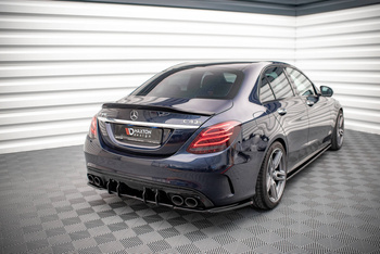 Rear Side Splitters Mercedes-AMG C 43 Sedan  W205 Facelift