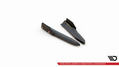 Rear Side Splitters V.4 + Flaps Skoda Octavia RS Combi / Liftback Mk4 / Mk4 Facelift