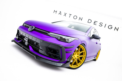 Set of Splitters V.6 Volkswagen Golf R Mk8 Facelift