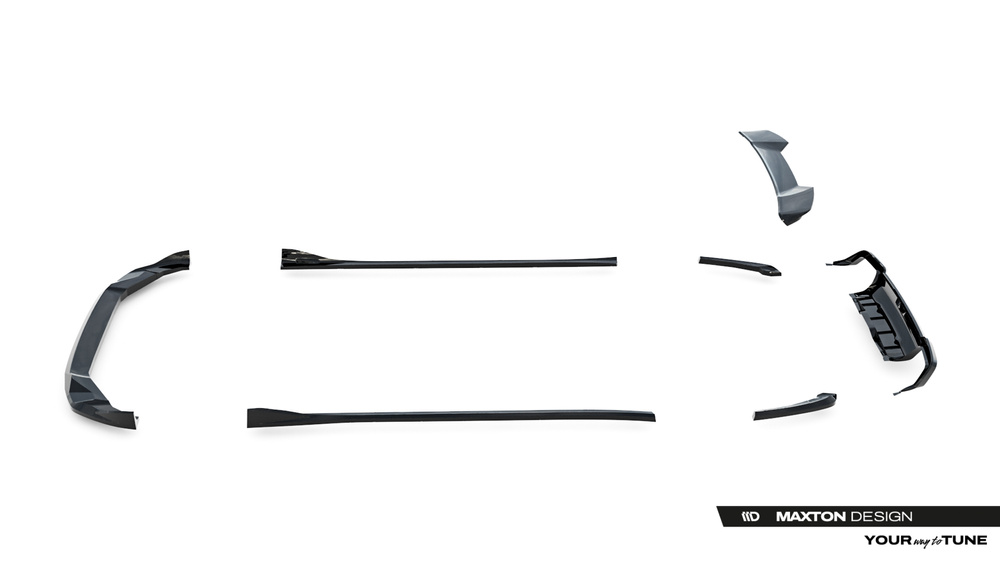 Set of Splitters BMW X3 M F97 Facelift