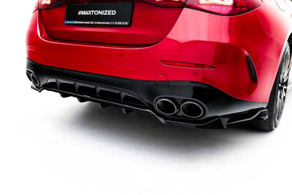 Rear Splitter (with vertical bars) Mercedes-AMG E53 Sedan / Estate W214