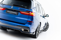 Prepreg Carbon Fiber Rear Diffuser BMW X7 M-Pack G07 / G07 Facelift (version with towbar)