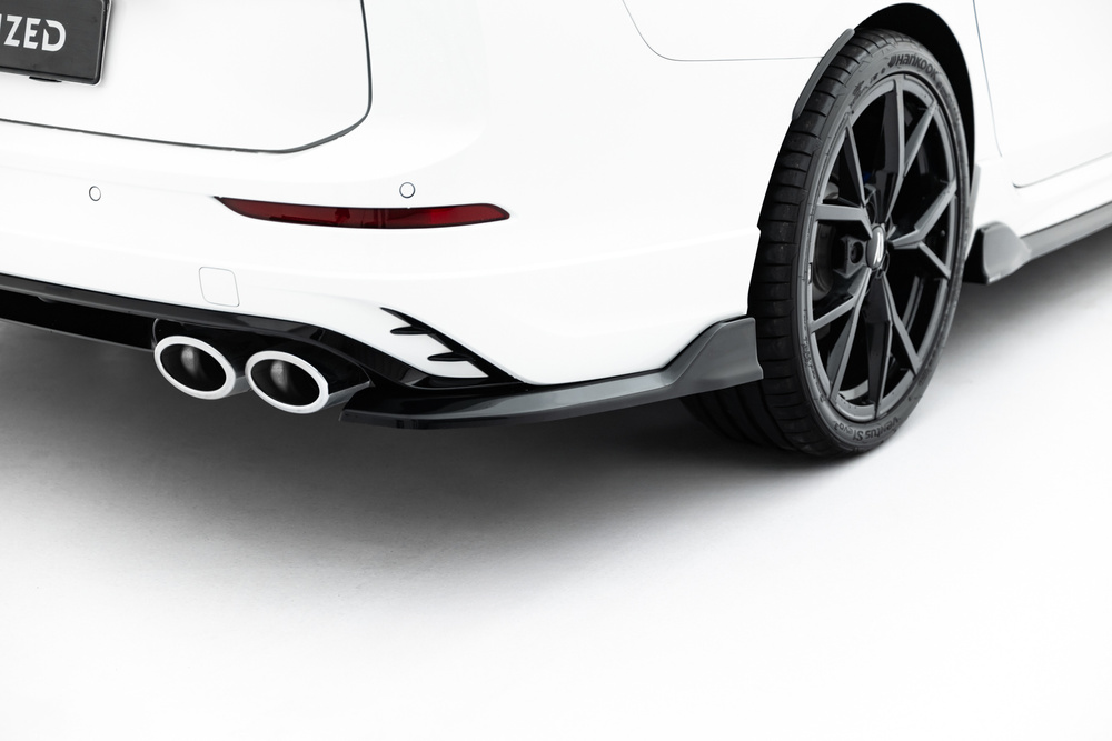 Rear Side Splitters V.1 Volkswagen Golf R Variant Mk8 / Mk8 Facelift