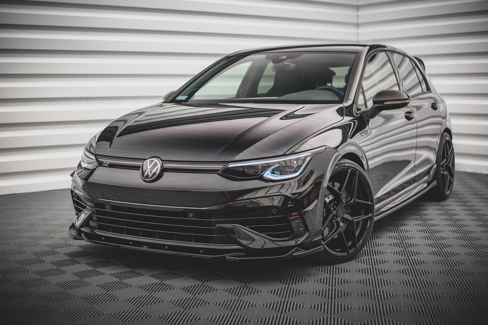 Front Splitter V.4 Volkswagen Golf R Mk8