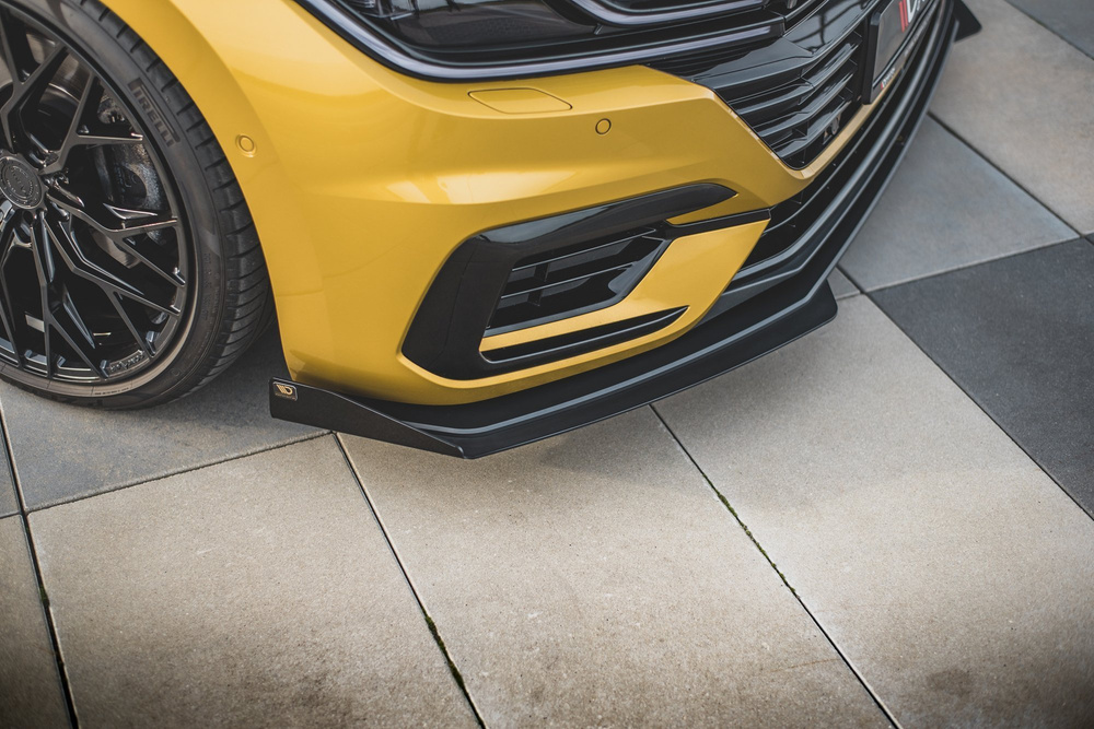 Street Pro Front Splitter + Flaps Volkswagen Arteon R-Line Sedan / Shooting Brake Mk1
