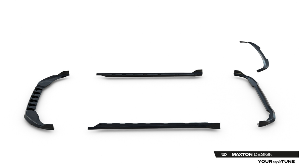 Set of Splitters Volkswagen Golf Mk8 Facelift