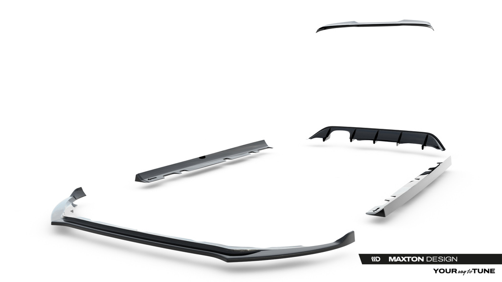 Set of Splitters V.1 Ford Fiesta ST Mk8 Facelift