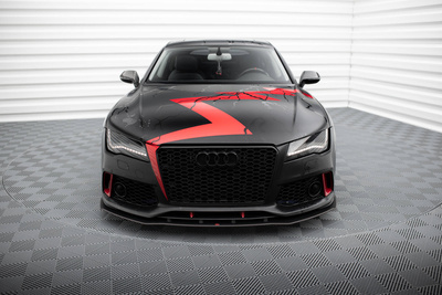 Street Pro Front Splitter Audi A7 RS7 Look C7