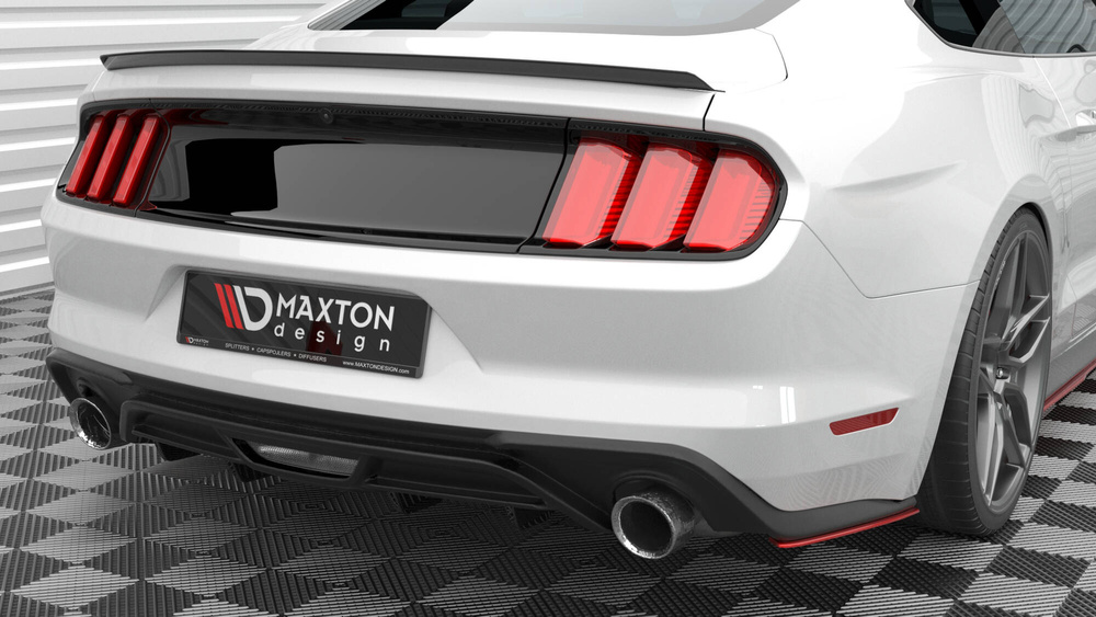 Rear Side Splitters V.2 Ford Mustang GT Mk6 Facelift