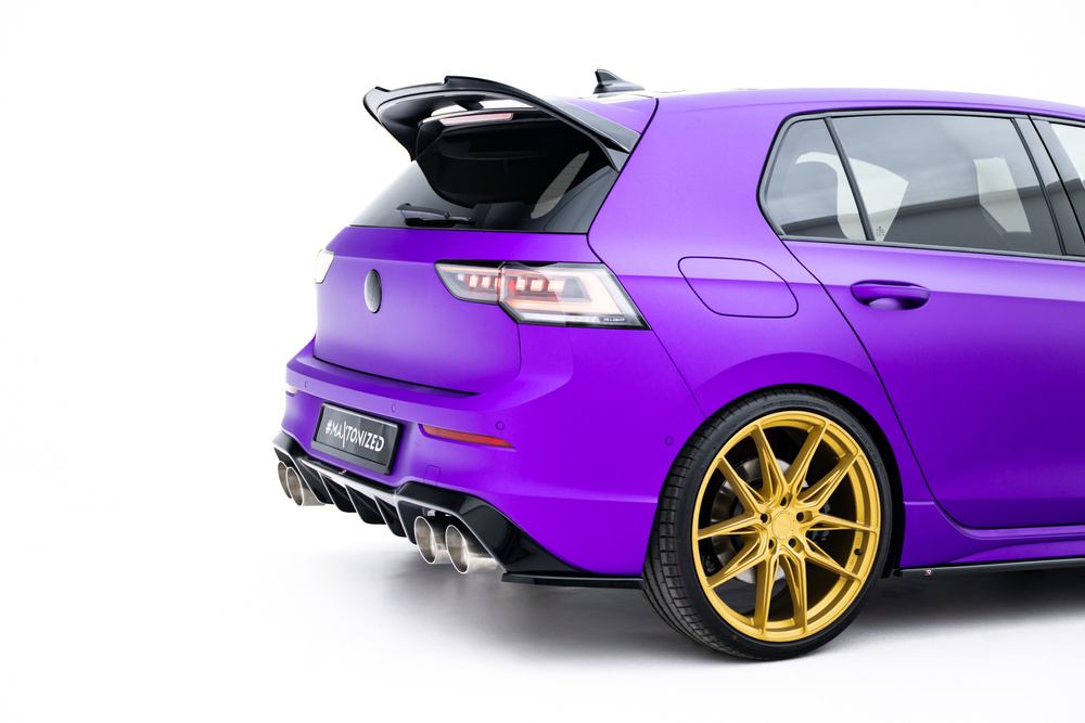 Rear Side Splitters V.3 for Volkswagen Golf R Hatchback Mk8 Facelift