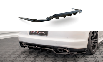 Rear Splitter (with vertical bars) Porsche Panamera Turbo 970