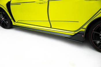 Street Pro Side Skirts Diffusers Honda Civic Type-R Mk10 / Mk10 Facelift