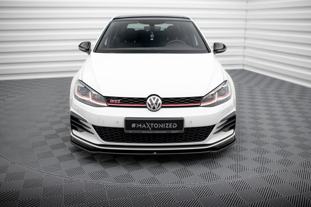 Front Splitter V.2 Volkswagen Golf GTI / GTD Mk7 Facelift
