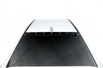 The extension of the rear window Subaru WRX STI Mk2