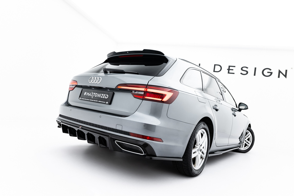 Rear Side Splitters Audi A4 / A4 S-Line / S4 Sedan / Avant B9