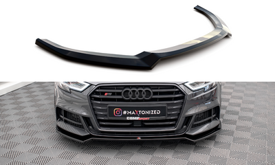 Front Splitter V.2 Audi S3 / A3 S-Line Sportback 8V Facelift