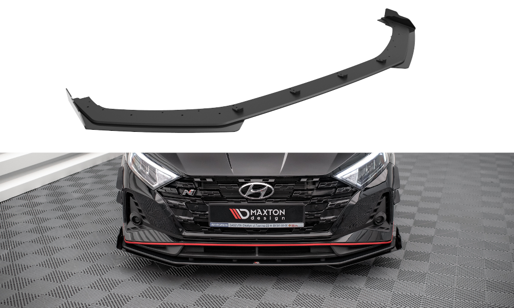 Street Pro Front Splitter V.1 + Flaps Hyundai I20 N Mk3