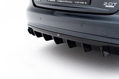 Rear Valance Audi A4 B8 Facelift (Single side dual exhaust version)