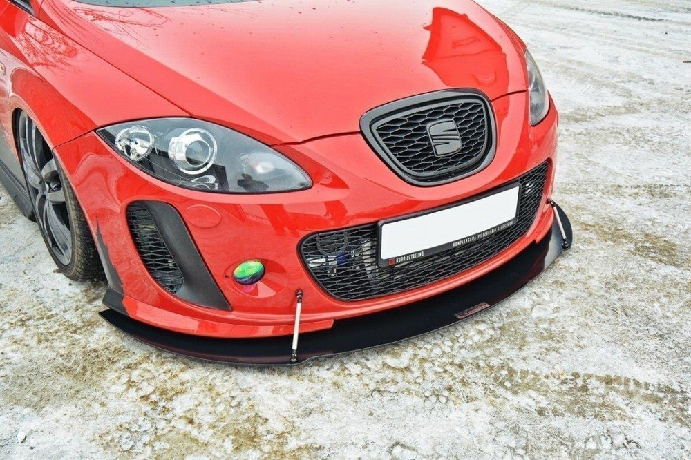 FRONT RACING SPLITTER V.2 SEAT LEON MK2 MS DESIGN