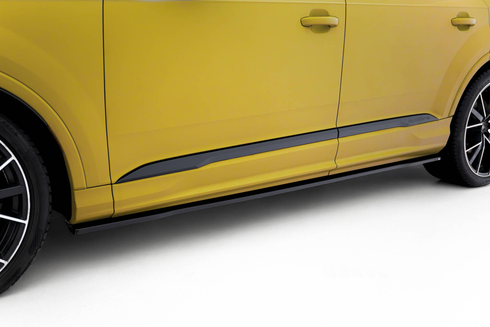 Side Skirts Diffusers V.1 Audi SQ7 / Q7 S-Line Mk2 (4M) Facelift 