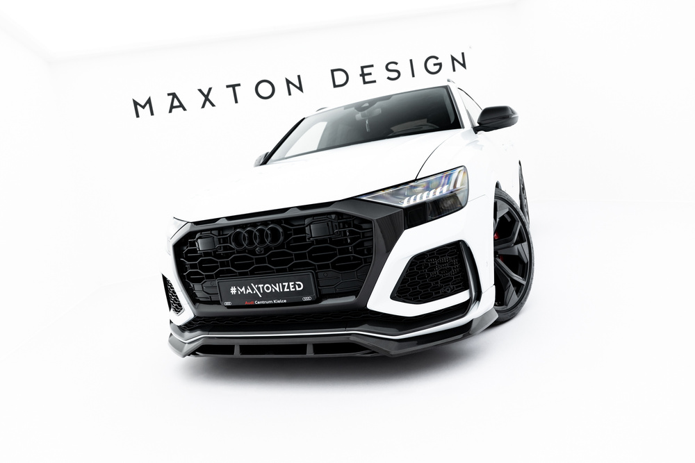 Prepreg Carbon Fiber Front Splitter Audi RSQ8 Mk1