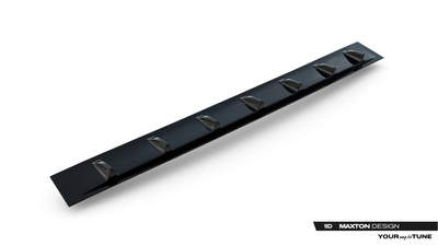 The extension of the rear window Subaru WRX STI Mk2