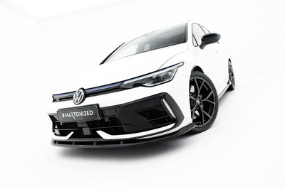Front Splitter V.2 Volkswagen Golf R Variant Mk8 Facelift