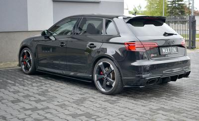 Side Skirts Diffusers Audi RS3 Sportback 8V Facelift