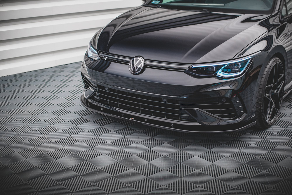 Front Splitter V.1 Volkswagen Golf R Hatchback / Variant Mk8