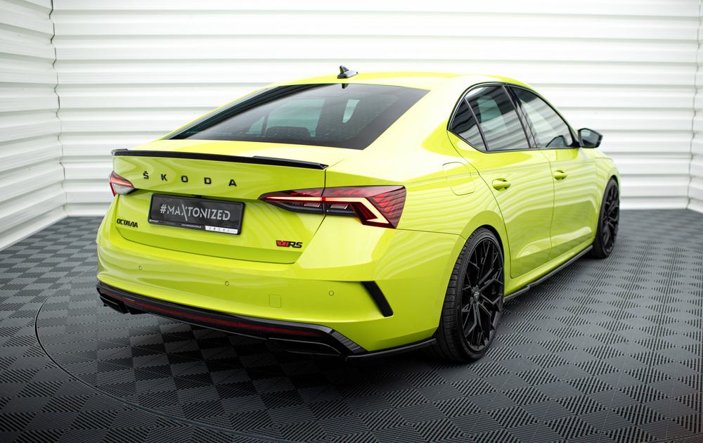 Rear Side Splitters V.1 Skoda Octavia RS Mk4